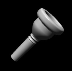 (image for) Demy Ophicleide Mouthpiece